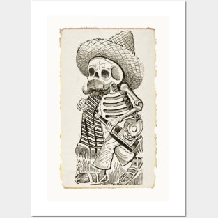 Calavera of Francisco Madero Posters and Art